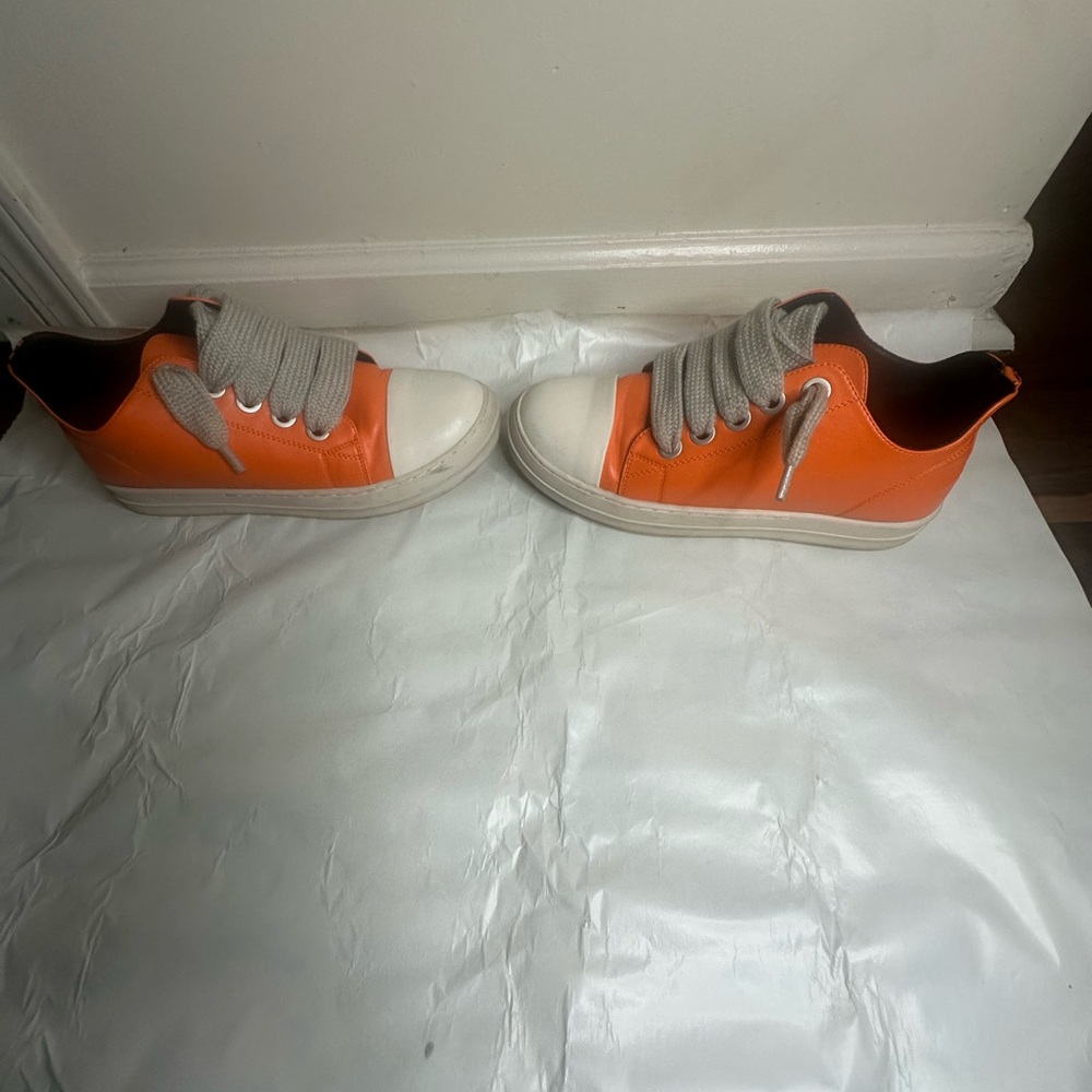 Orange Kids Sneakers